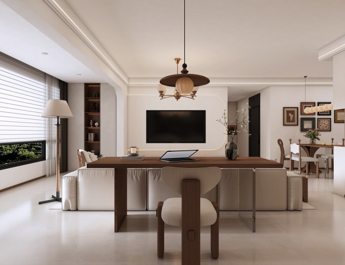 鳳凰名著140平米法式奶油風格